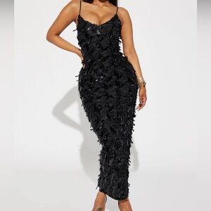 Sequin Maxi Dress